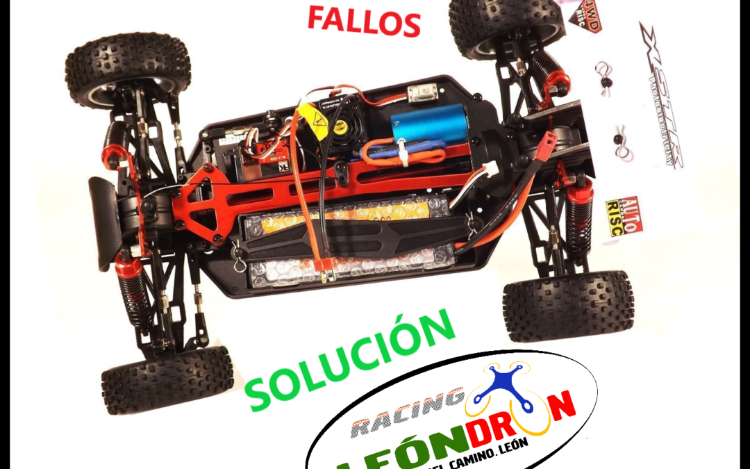 Averías comunes en RC y solución.